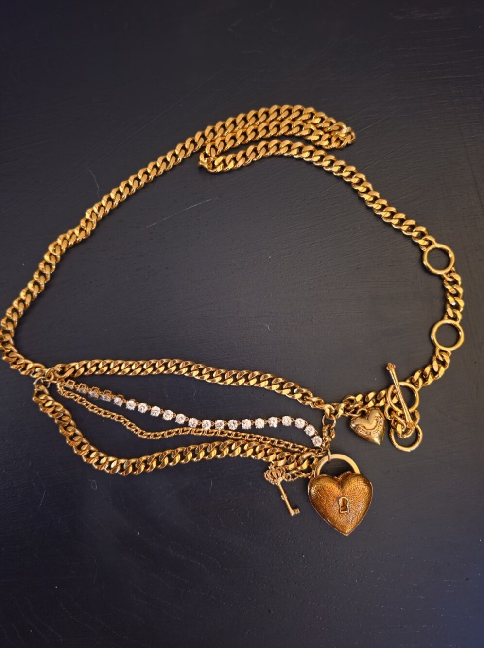 Y2K Juicy Couture Chain Belt